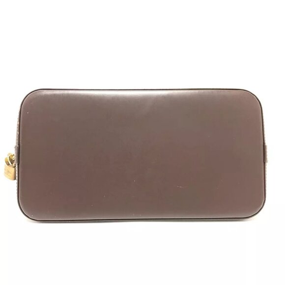 LOUIS VUITTON N51131 Damier Alma Bags Tote Bag Hand Bag Brown/GoldHardware - Picture 5 of 16